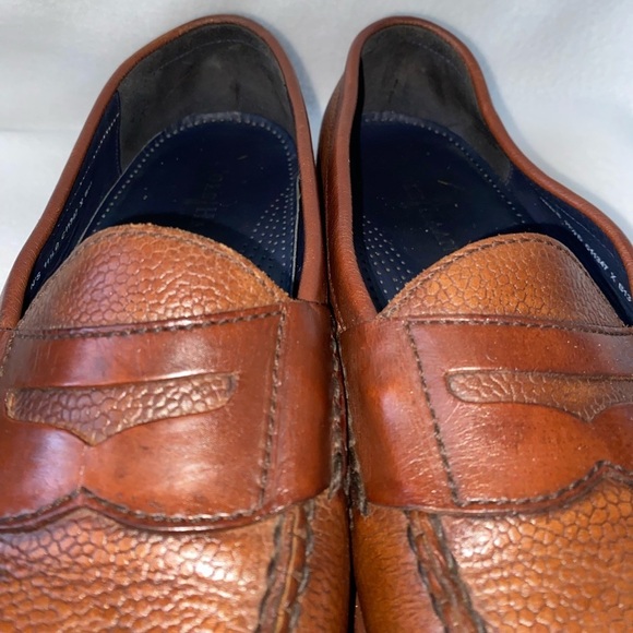 Cole Haan Size 11 1/2D Cognac Leather Loafers main image 16